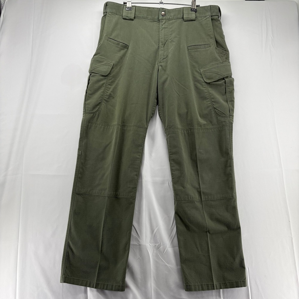 5.11 Tactical Mens Green Ripstop Cargo Pants 36x30 TDU Combat Utility - Picture 1 of 12